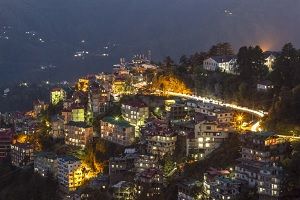 Shimla night view