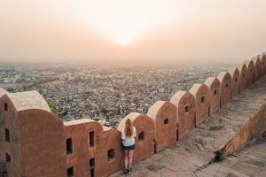 Nahargarh Fort sunset point view