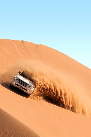 Toyota Fortuner desert safari