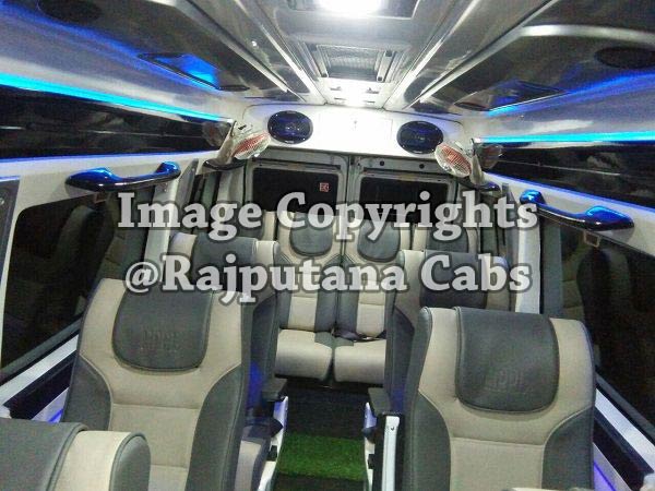 12 Seater deluxe tempo traveller