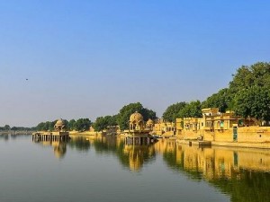 Gadisar lake Jaisalmer rj
