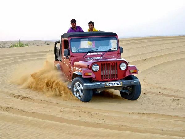 Jeep safari at Jaisalmer rj