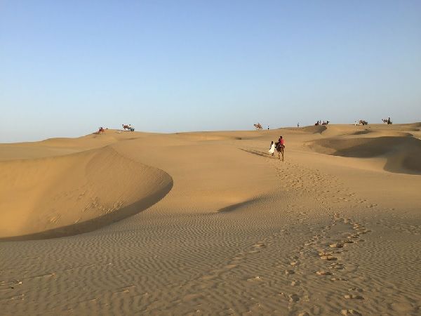 Sam sand dunes Jaisalmer rj