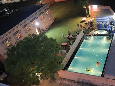 Crimson Park Jaipur swimming pool