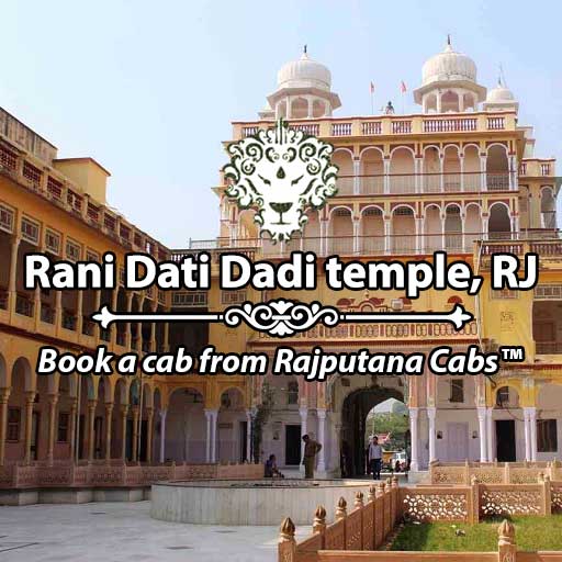 Taxi for Rani Sati Dadi temple Rajasthan