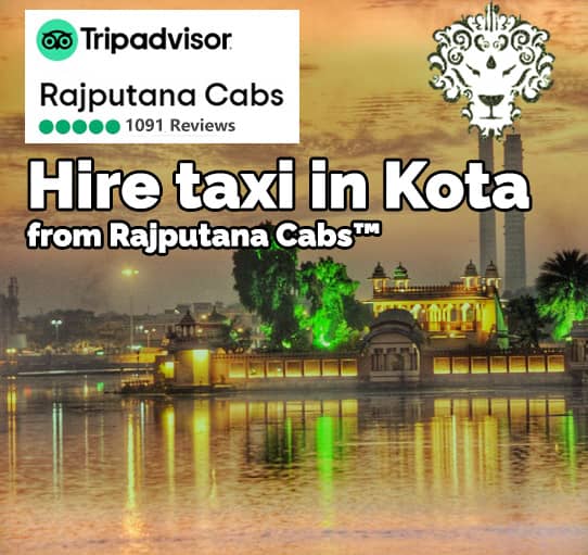 Taxi in Kota from Rajputana Cabs