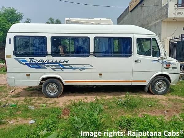 tempo traveller price near mysore karnataka