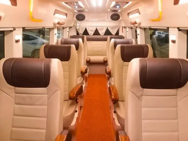 14 seater tempo traveller on rent in coimbatore