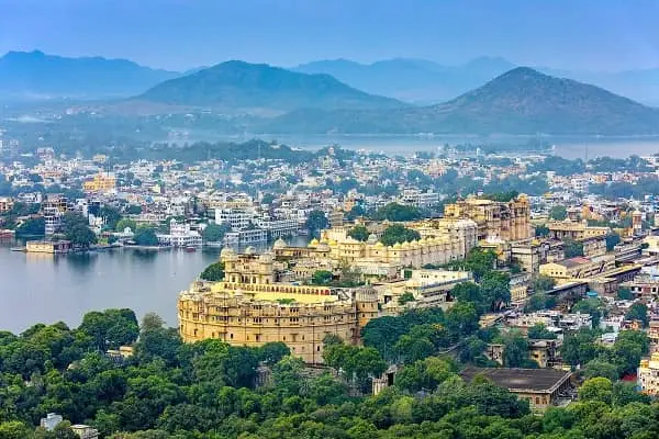 udaipur city palace view