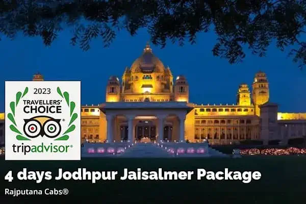 4 days jodhpur jaisalmer tour package