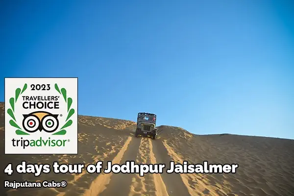 4 days tour jodhpur jaisalmer