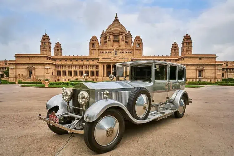 umaid bhawan palace jodhpur car