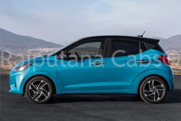 Hyundai i10 hatchback car view