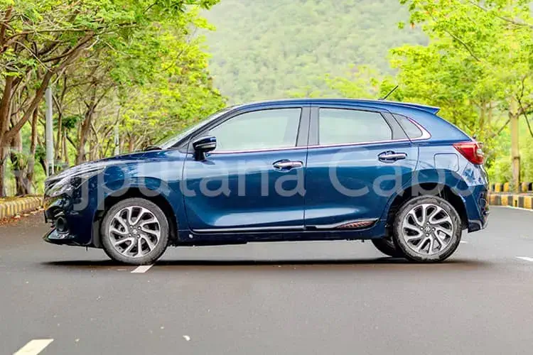 Maruti Baleno hatchback car view